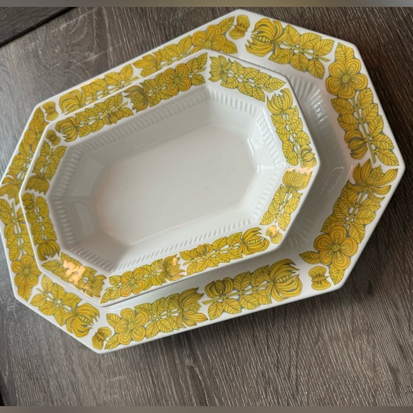 Vtg Independence Ironstone server-ware - Picture 5 of 14